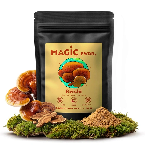 Magic Pwdr reishi supplemento a base di funghi