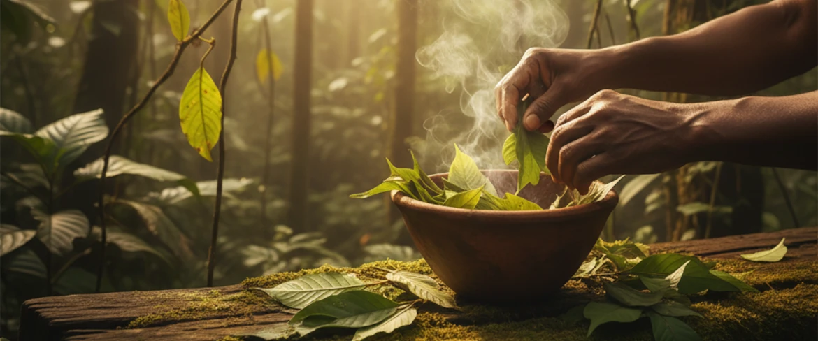 Ilex guayusa nella foresta pluviale amazzonica: tradizione e origine del tè guayusa