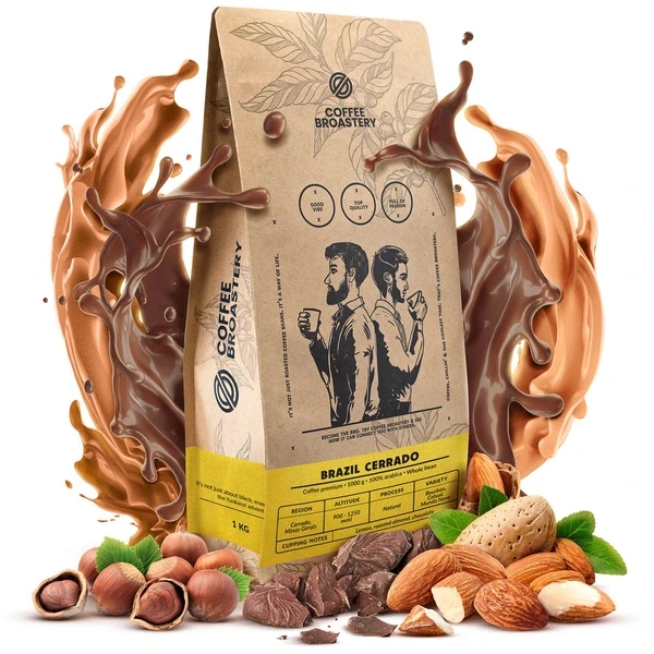 Bro Coffee Roastery: chicchi di caffè Premium del Cerrado brasiliano con mandorle, cioccolato e frutta secca.