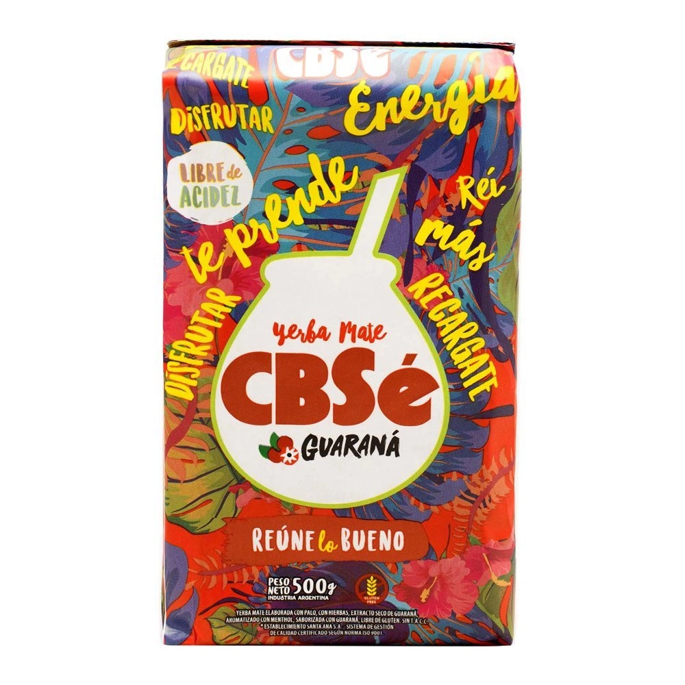 CBSé Energía Guaraná – Yerba mate aromatizzata argentina