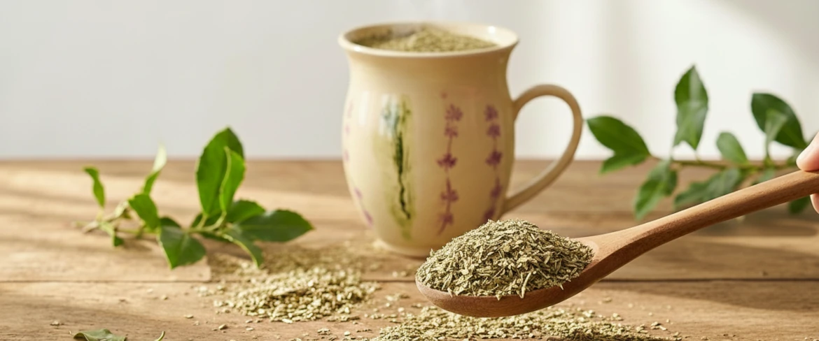 Foglie di yerba mate e una tazza: come preparare la yerba mate in una tazza, passo dopo passo