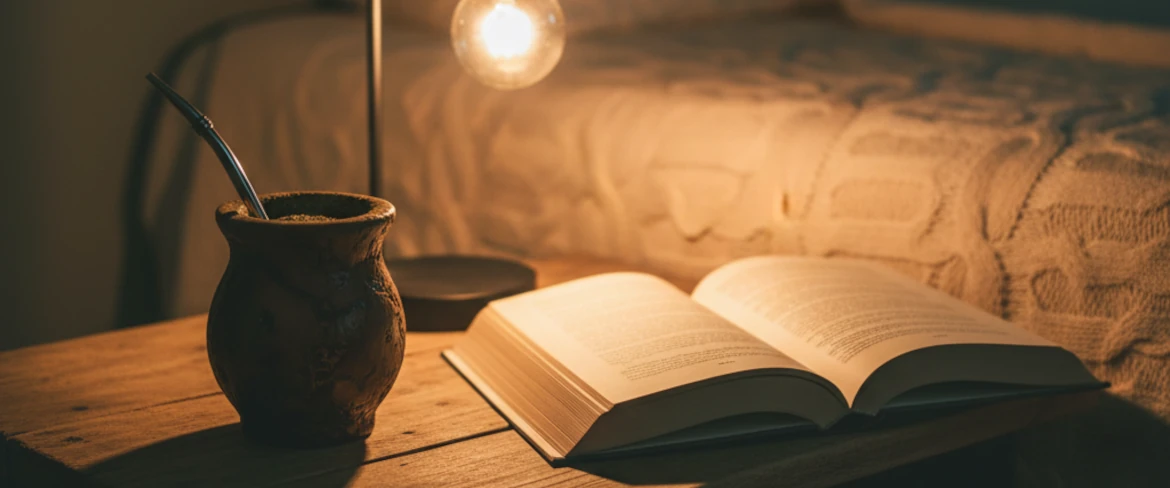 Yerba mate prima di andare a dormire: è una buona idea?