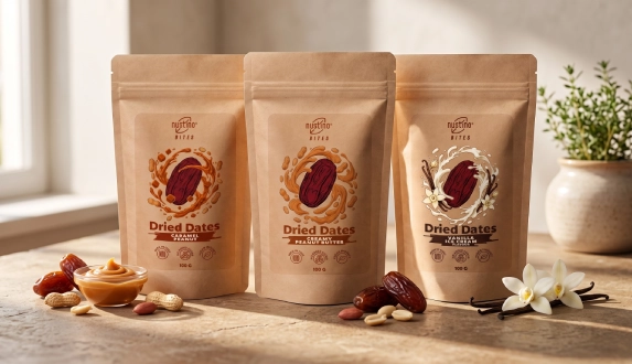 Datteri aromatizzati Nustino Bites: uno snack pratico per tutti i giorni
