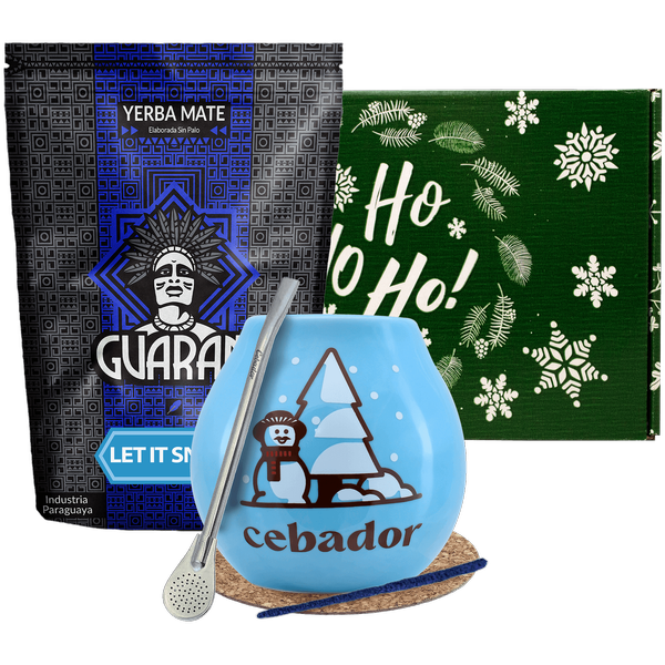 Set regalo di Yerba Mate Guarani Let it Snow 0,4kg