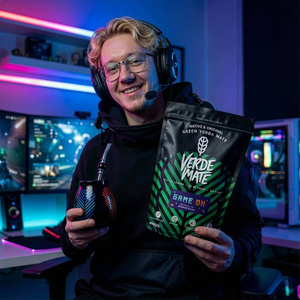 Set di Yerba Mate Verde Mate Game On 400g 0,4kg Tazza di mate + Bombilla