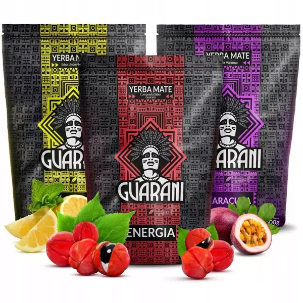 Yerba Mate Guarani 3x500g Miscele varie