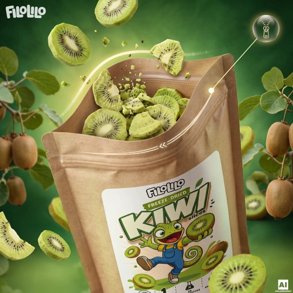 FiloLilo – Kiwi liofilizzato (fette) 100 g