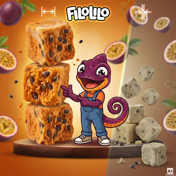 FiloLilo – Maracuja liofilizzata (cubetti) 20 g