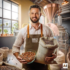 Set di Bro Coffee Roastery Brazil Guaxupe + Brazil Samba 2x1kg (2kg)