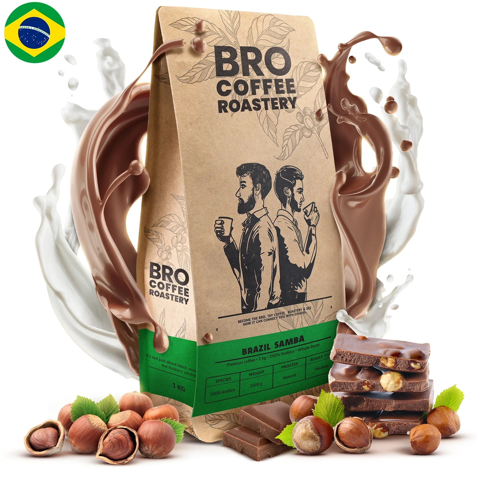 Caffè Coffee Broastery Brazil Samba