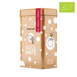 Yerbera – Scatola di latta + Soul Mate Orgánica Energia 0,5 kg
