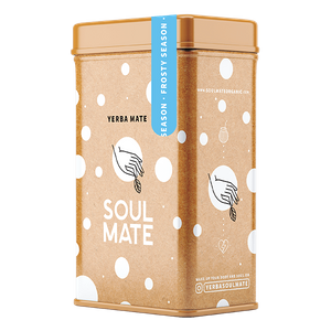 Yerbera – Scatola di latta + Soul Mate Orgánica Frosty Season 0,5 kg