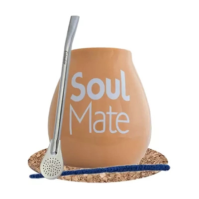 Set di accessori per yerba mate: Tazza + Bombilla