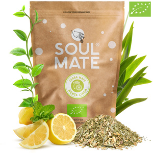 Set di Yerba Mate Soul Mate Organica 2x500g 1kg Tazza di mate + Bombilla