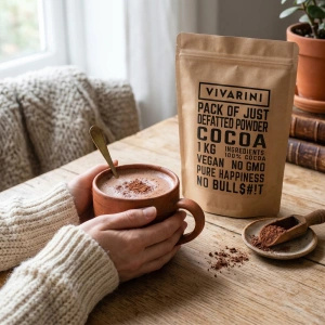 Vivarini – Cacao alcalinizzato scuro (polvere) 1 kg