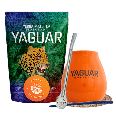 Set di Yerba Mate Naranja