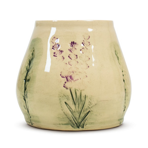 Tazza di mate in ceramica Flora Pink 300 ml – Serie Crater