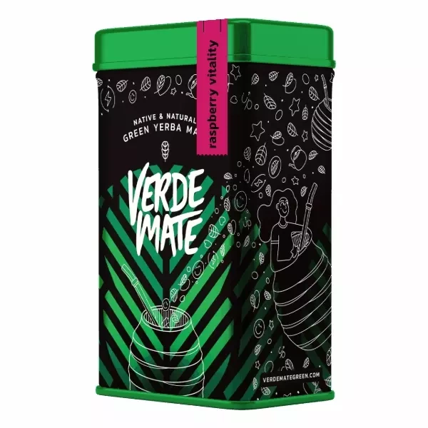 Verde Mate Raspberry Vitality - packaging