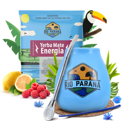 Set di Yerba Mate 50g Tazza di mate + Bombilla