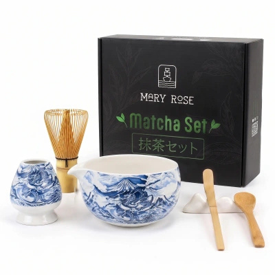 Set regalo: accessori per preparare il tè matcha