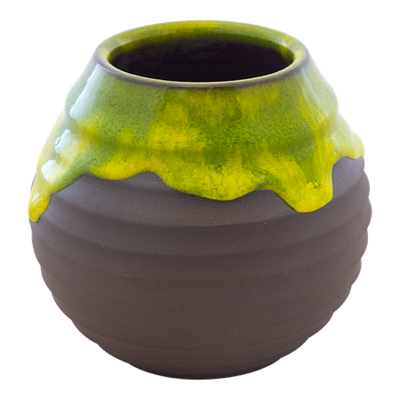 Tazza Mate in ceramica ABEJA verde