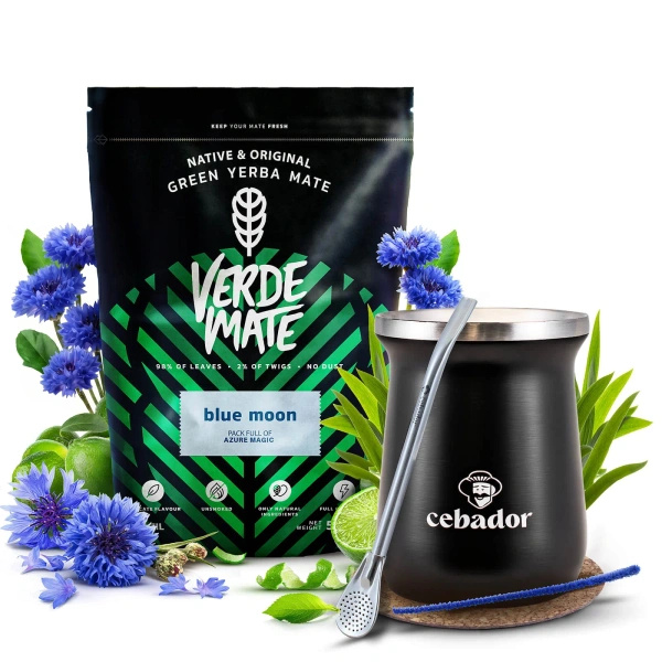 Set di Yerba Mate Verde Mate 500g 0,5kg Tazza Termica TermoMate PRO