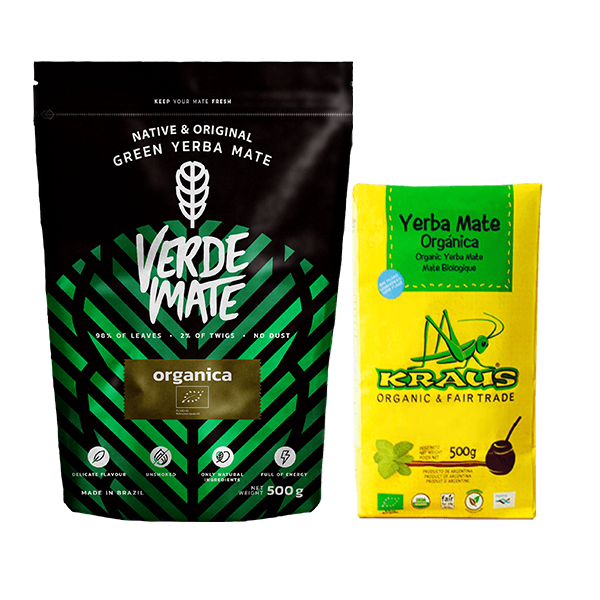 Verde Mate Green Organica 500g + Kraus Organica 500g