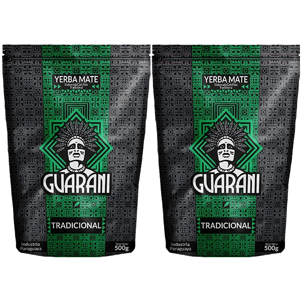 Set di Yerba Mate GUARANI Elaborada 2x500g = 1kg