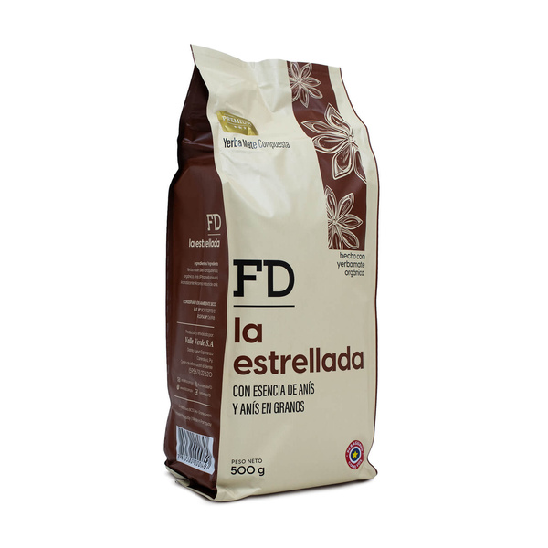 Fede Rico (FD) Anis 0,5 kg 500 g - tè yerba mate paraguaiano