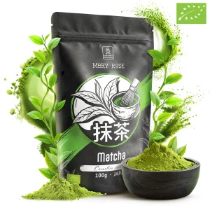 Set di 3 tè matcha biologici dal Giappone: cerimoniale + premium + culinario