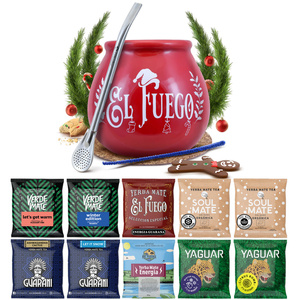 Set invernale di Yerba Mate 10x50g tazza + bombilla