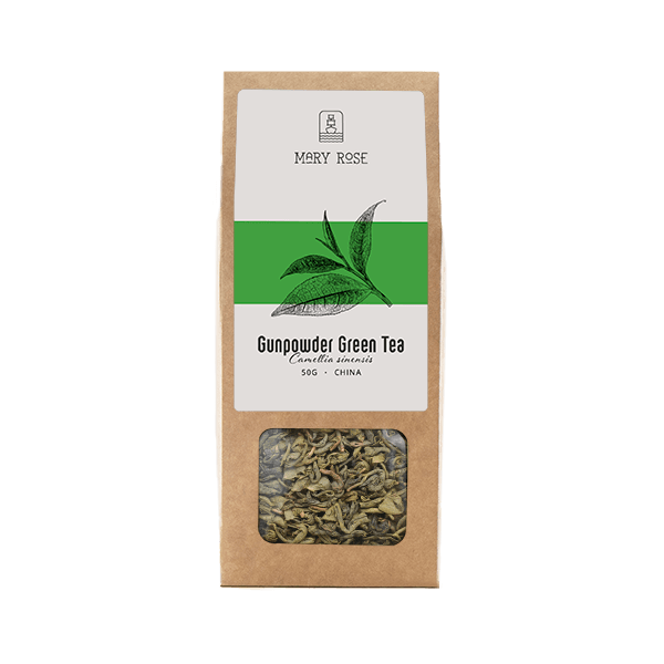Mary Rose - Tè verde Gunpowder - 50 g