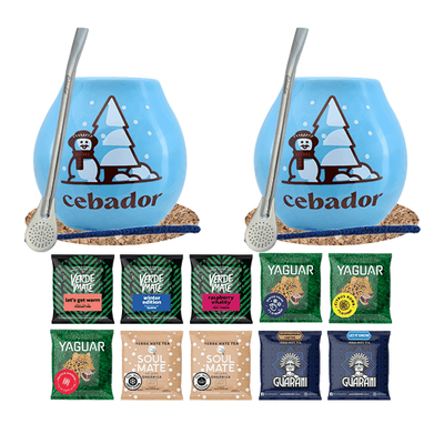 Set invernale di Yerba mate per coppia 10 x 50 g
