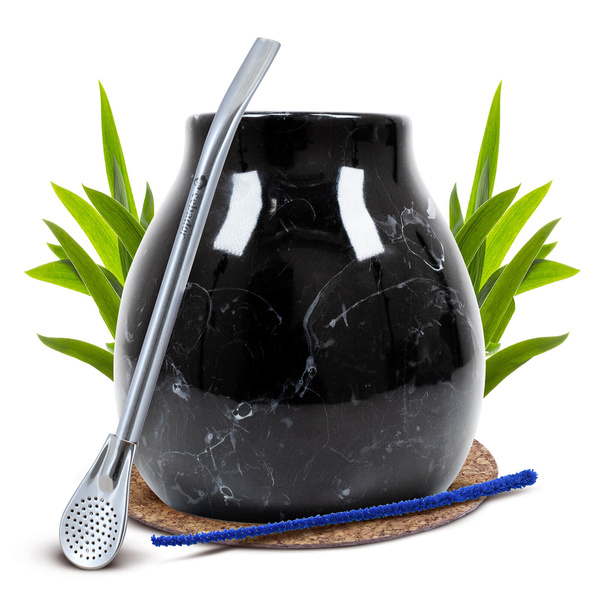 Set di Accessori per Yerba Mate: Tazza di mate + Bombilla