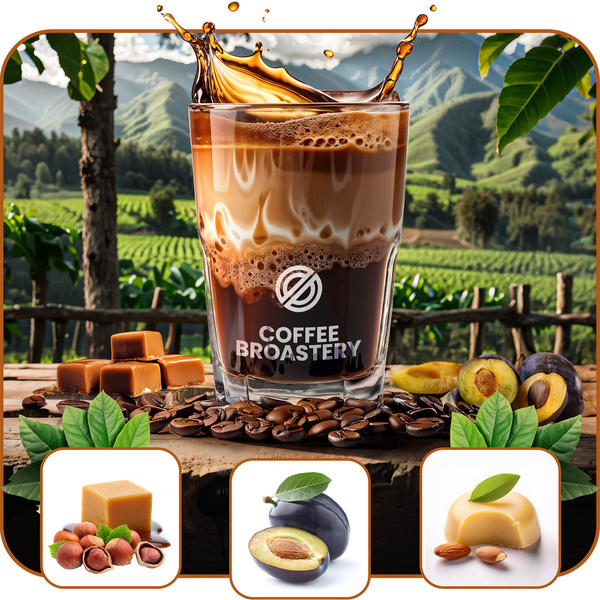 Bro Coffee Roastery - Caffè in grani interi Guatemala Peña Roja Speciality 400 g
