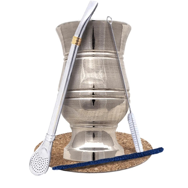 Set accessori per yerba mate: Palo Santo + Bombilla