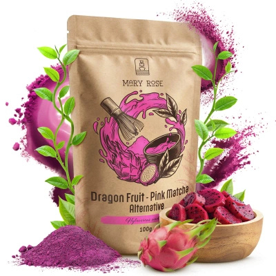 Mary Rose – Pink Matcha Alternative – Frutto del drago (in polvere) 100 g