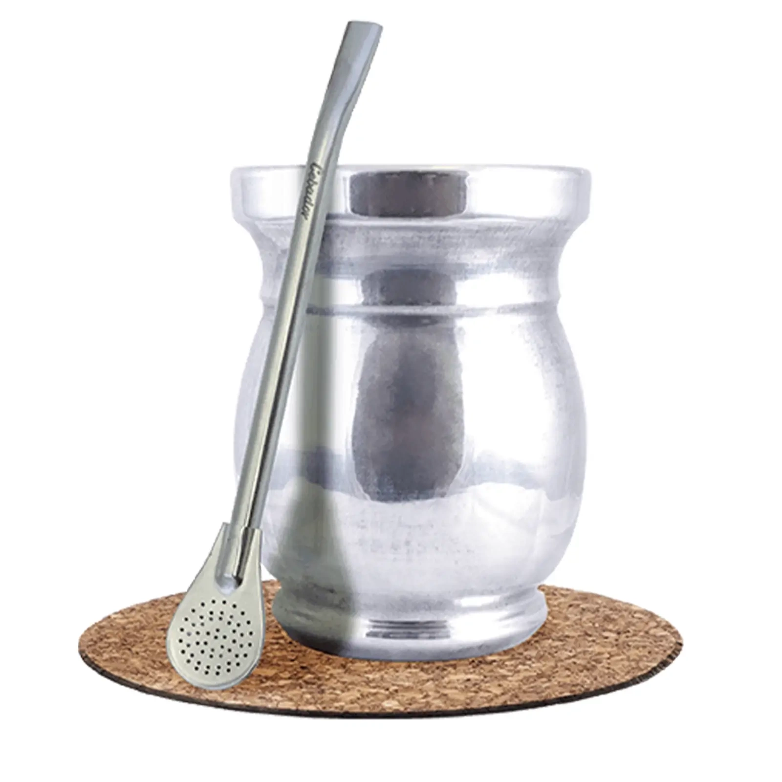 Set Yerba Mate In Acciaio Inox - Con Cannuccia Bombilla - Foto 11