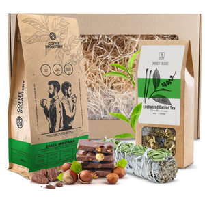 Set regalo di Caffè in Grani Bro Coffee Roastery + Tè + Salvia Bianca Incenso