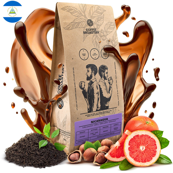 Set di Bro Coffee Roastery Colombia Medellin + Nicaragua Colibrí Azul + Brazil Cerrado 3x1kg (3kg)