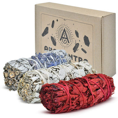 Confezione regalo: salvia bianca – 3 varietà