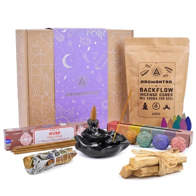 Confezione regalo esoterica: incensi + accessori
