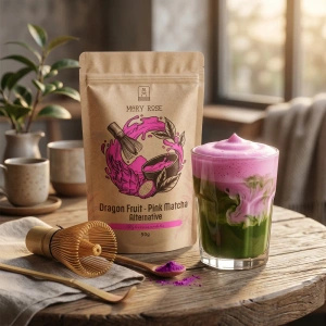 Mary Rose – Pink Matcha Alternative – Frutto del drago (in polvere) 50 g
