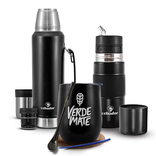 Set di accessori Yerba Mate: Yerbomos + thermos + tazza termica