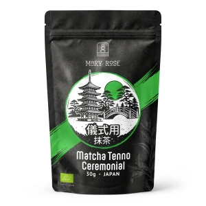 Set cerimoniale per preparare il tè matcha: matcha BIO giapponese 30g + accessori