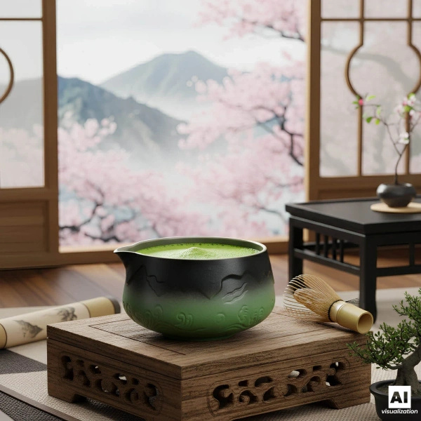 Set per la preparazione del tè Matcha