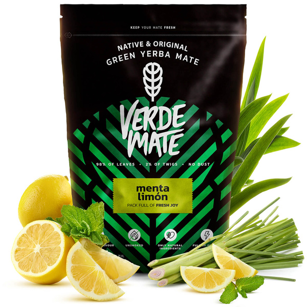 Verde Mate Verde Limon 500g + Verde Mate Verde Menta Limon 500g