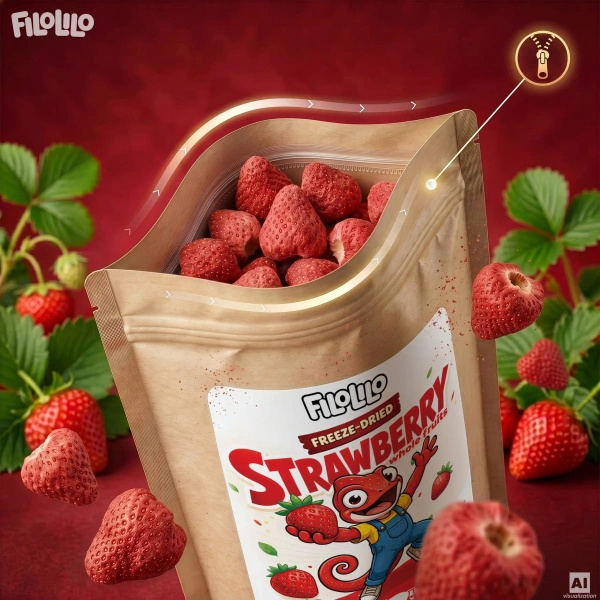 FiloLilo – Fragole liofilizzate (intere) 20 g