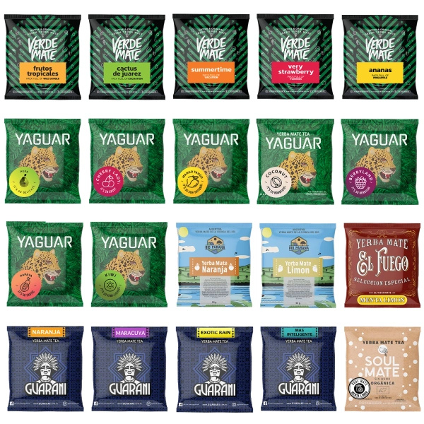 Yerba Mate MIGLIORE PER INIZIARE 20x50g SOLO FRUTTO