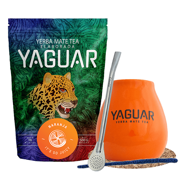 Set di Yerba Mate Naranja